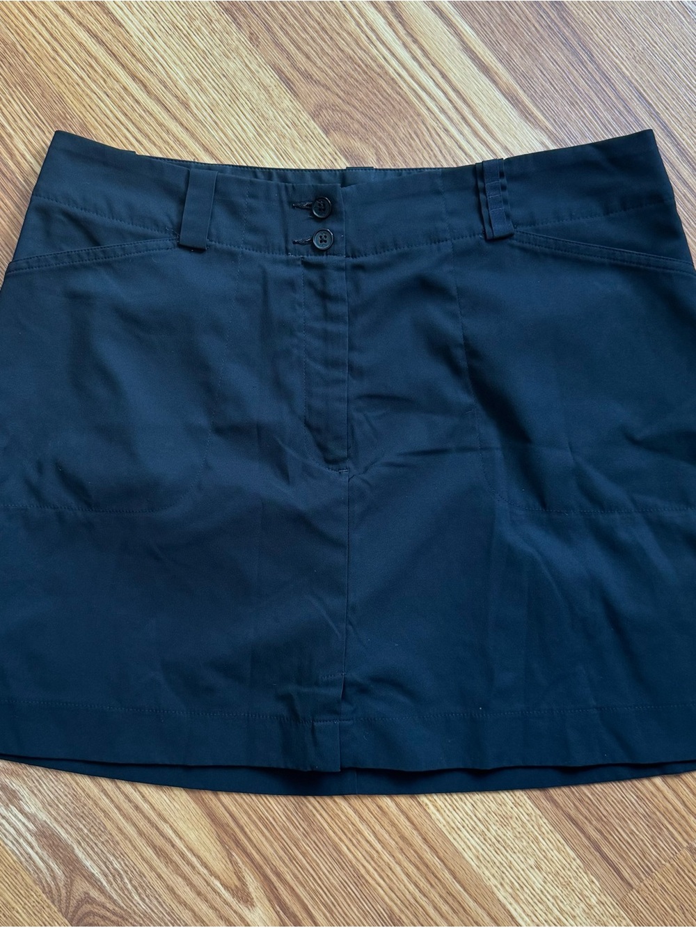 Women's Black Performance Skort - Versatile Active Skirt